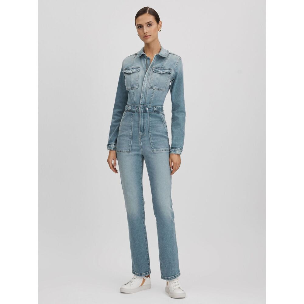 Good American Denim Jumpsuit Sz S $325 MSRP